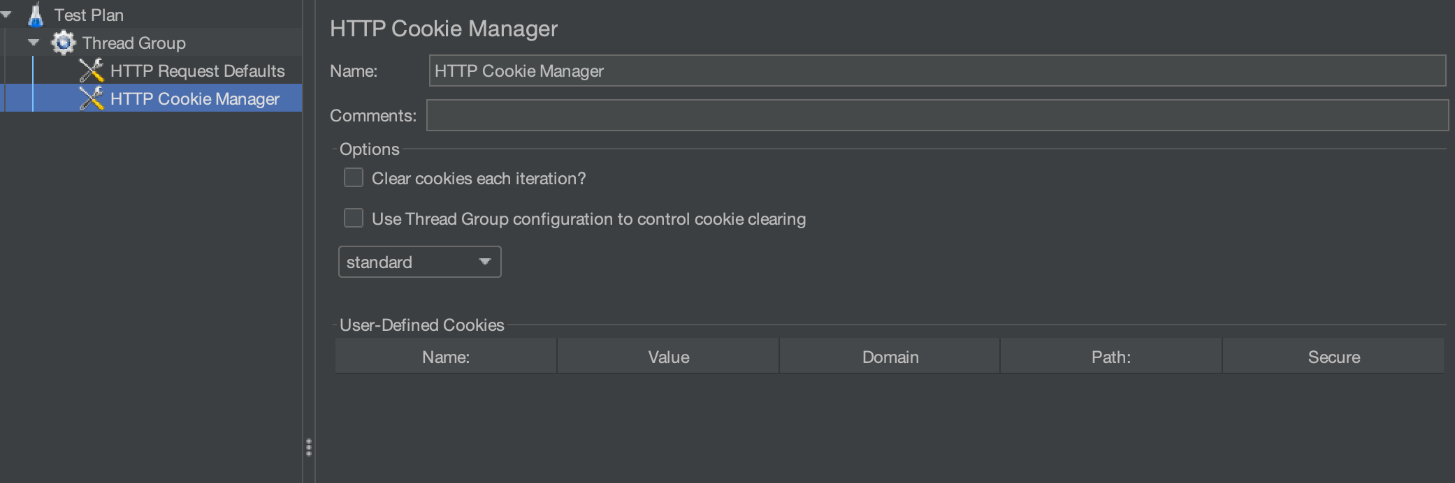 HTTP Cookie Manager