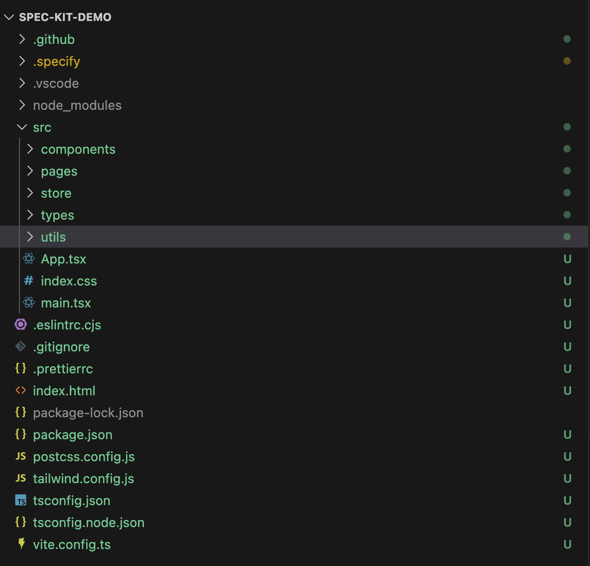 Spec Kit 生成的代码